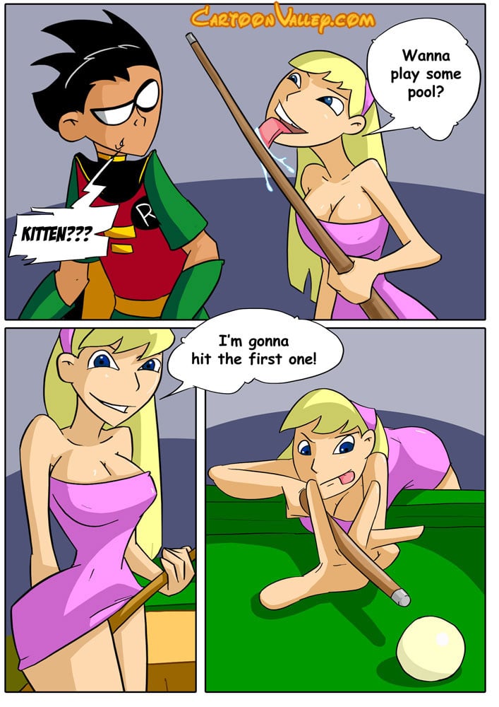 Pool Ending In Anal Sex- Teen Titans