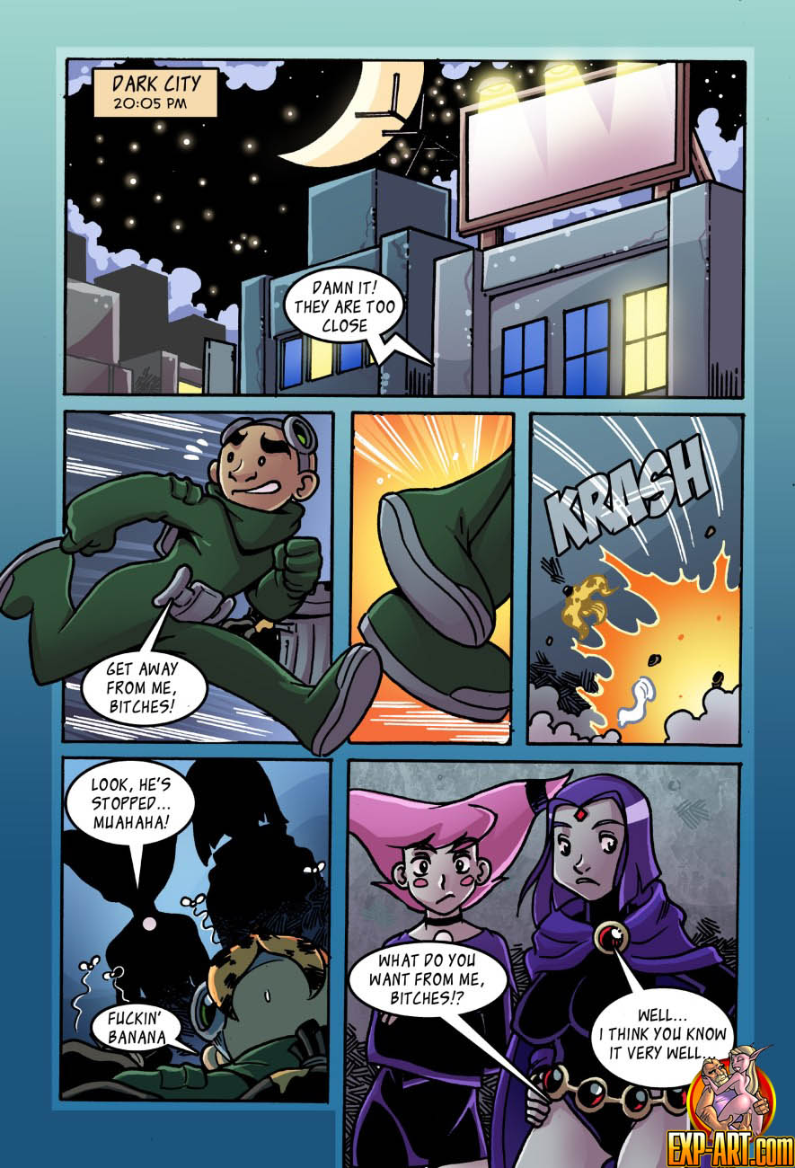 Raven & Jinx Online Auction Sex- Teen Titans
