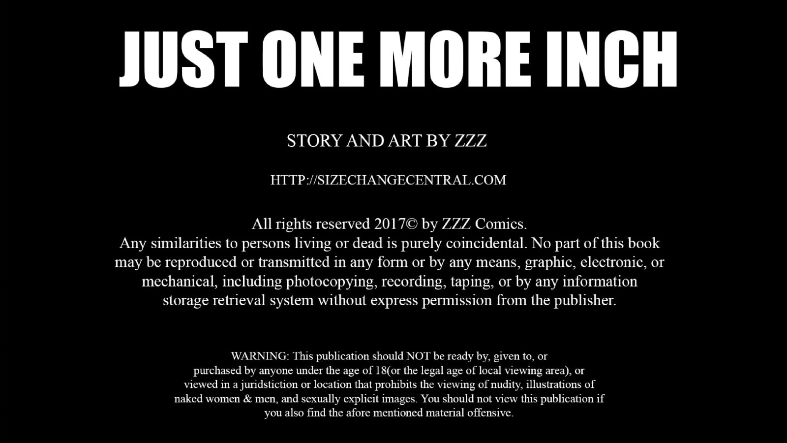 ZZZ- Just One More Inch