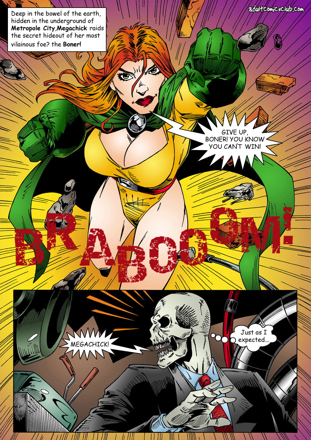 Superheroine Mega Chick- AdultClub