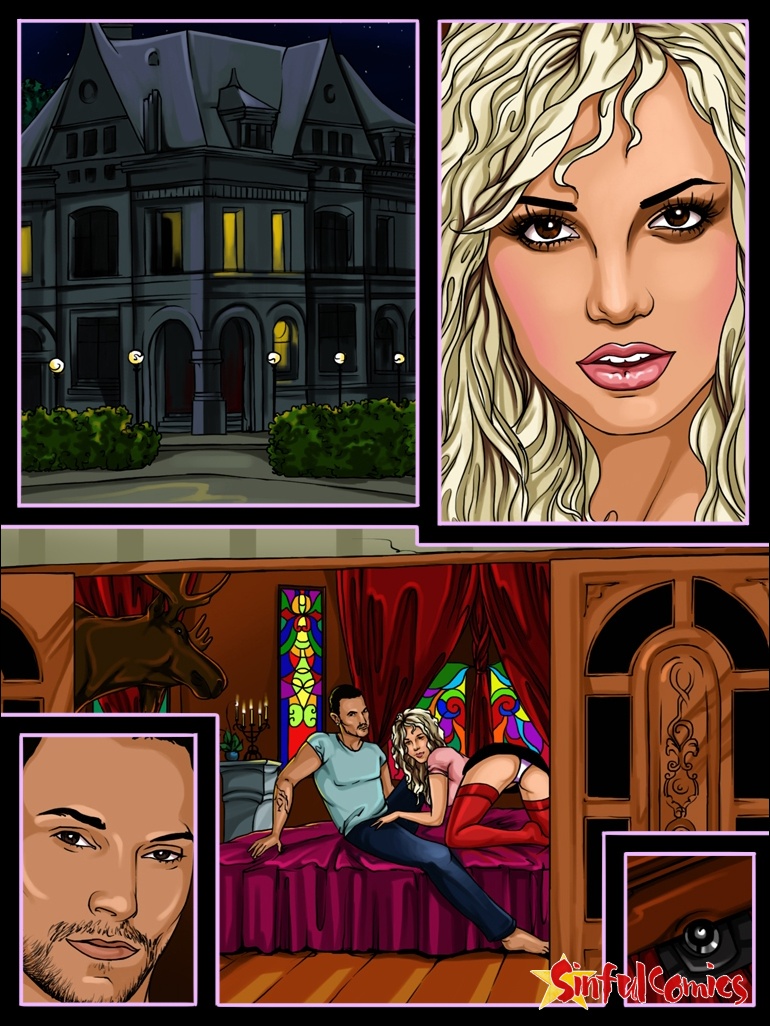 Britney and Kevin Bedroom seduction tape