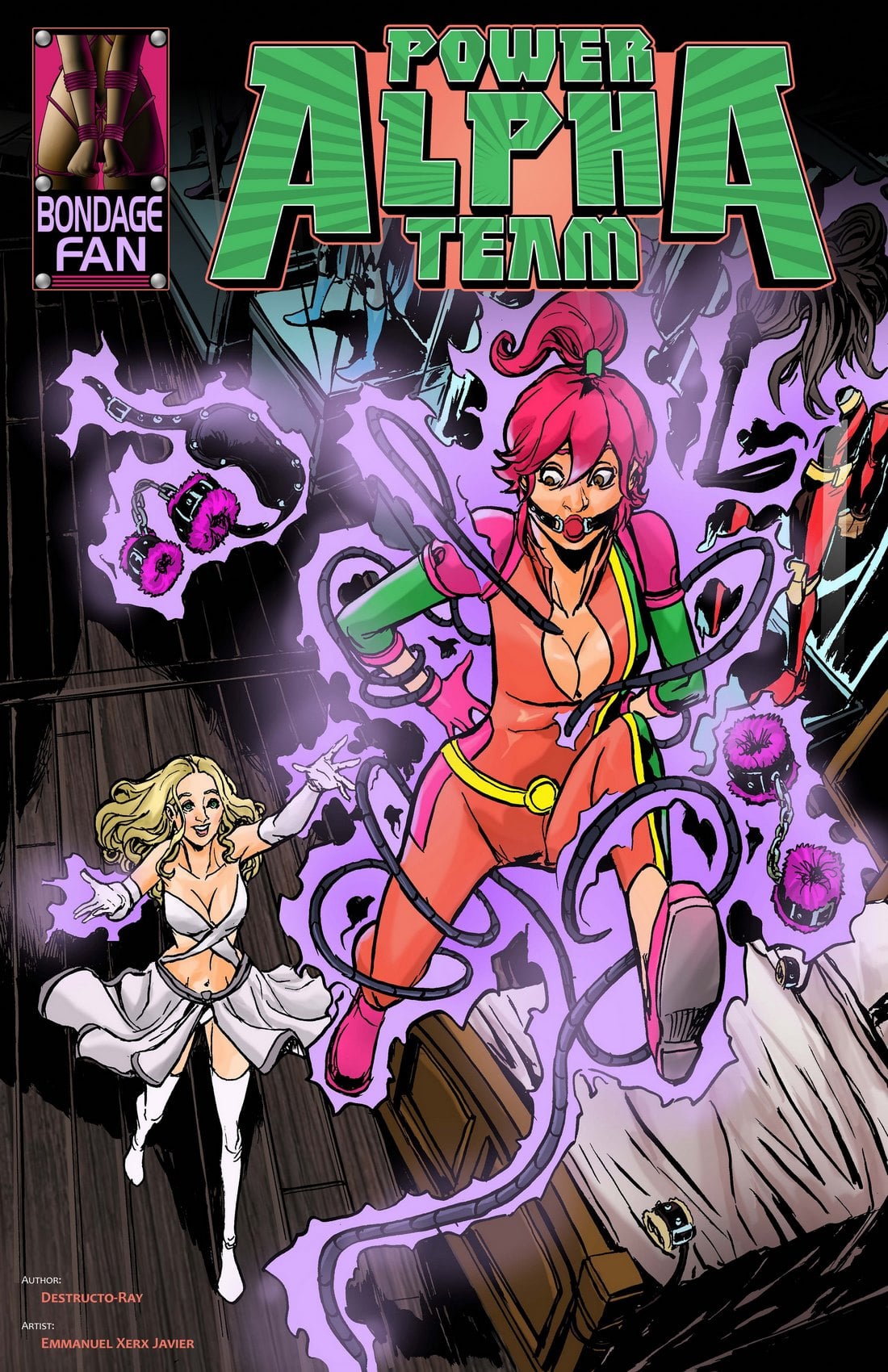 Bondage Fan – Power Alpha Team 01