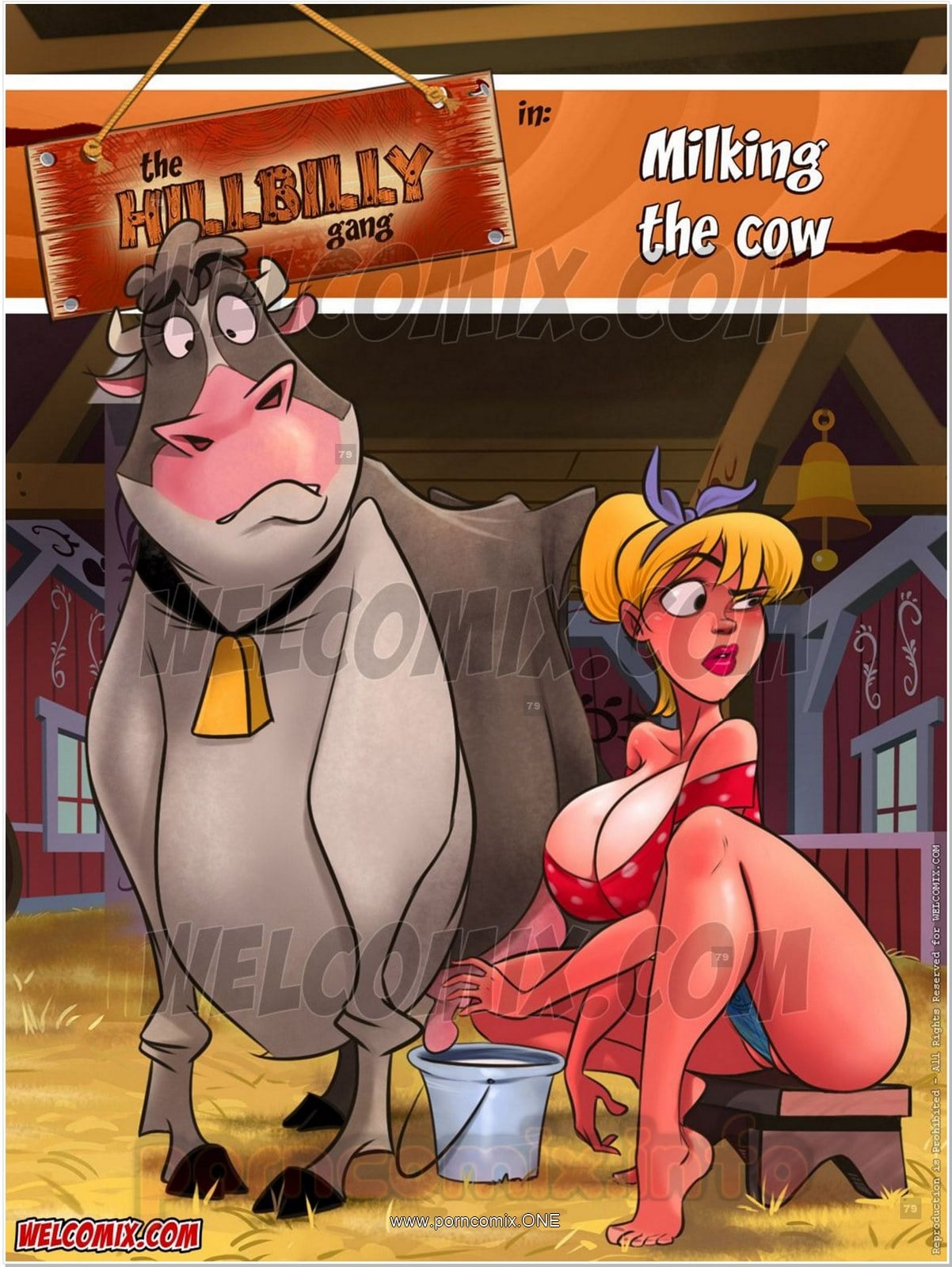 Hillbilly Gang 7- Milking Cow- Welcomix
