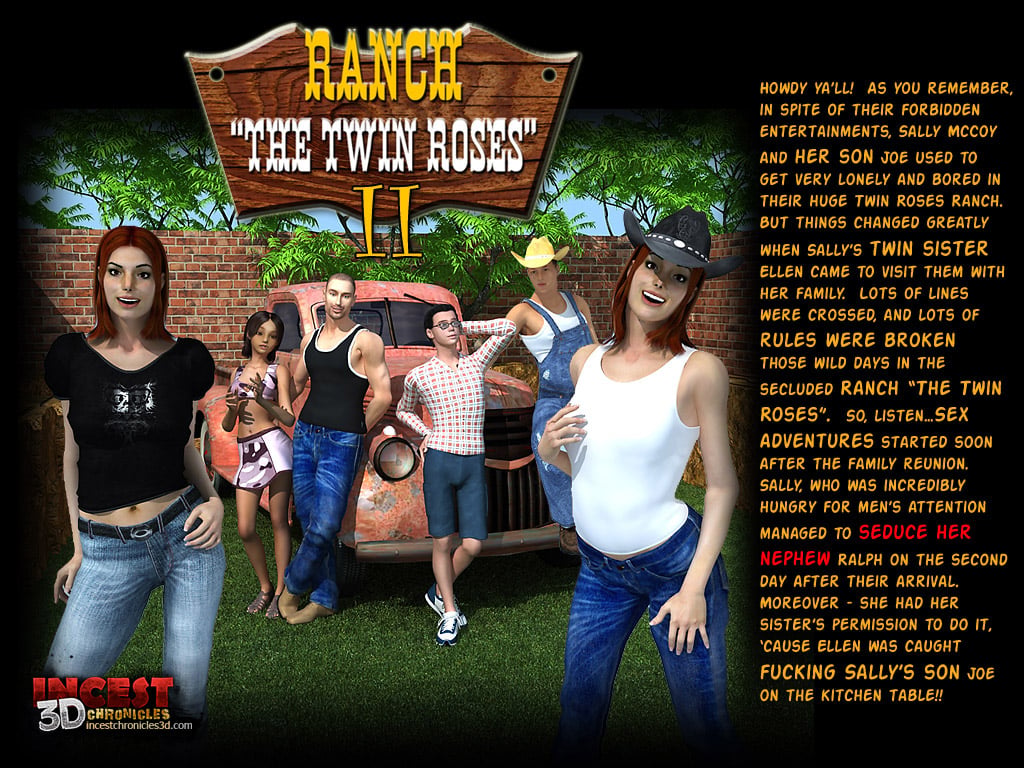 Inzest3DChronicles- Ranch The Twin Roses. Part 2