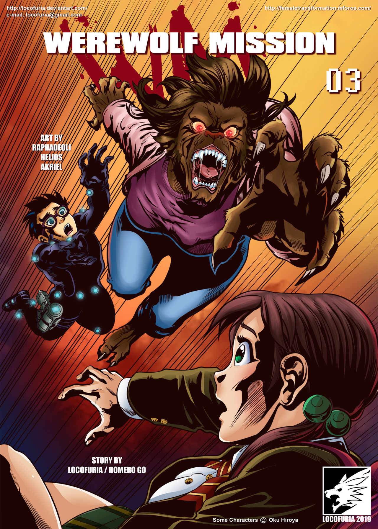 Werewolf Mission #3- Raphadeoli, Helios