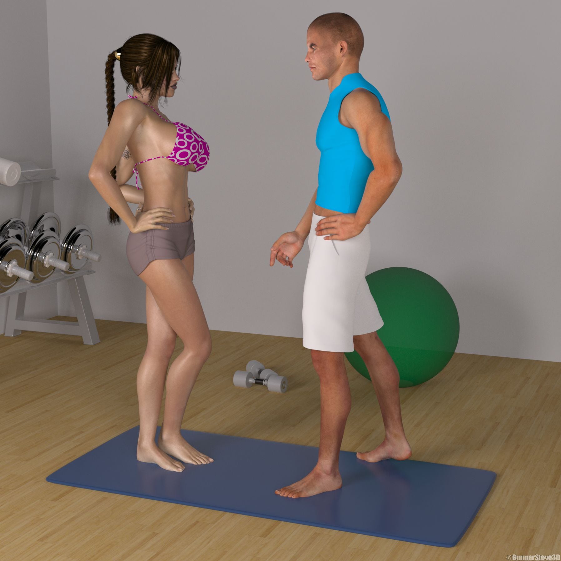 Dirty Fitness- GunnerSteve3D