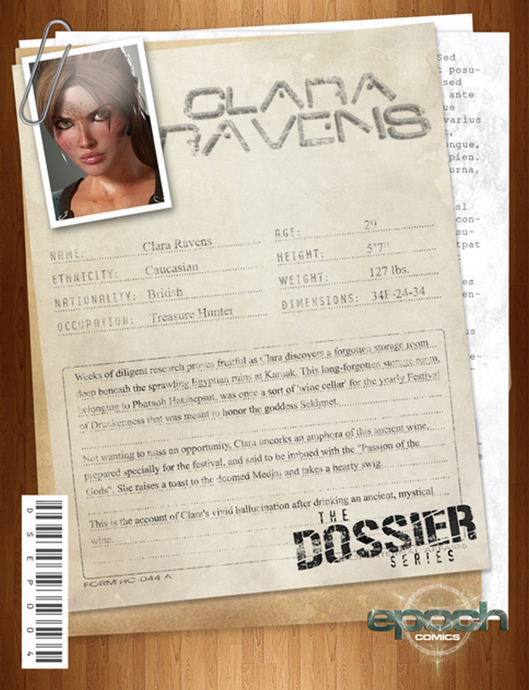 The Dossier 4 Clara Ravens- Epoch