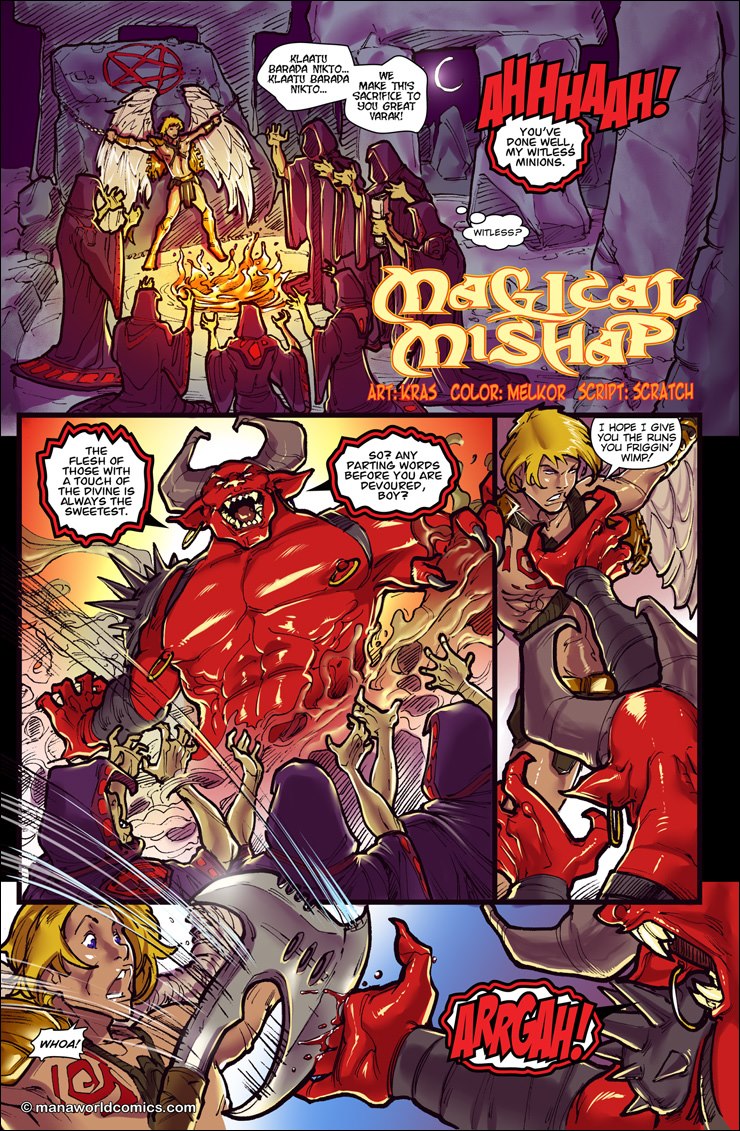 Magical Mishap- Mana World