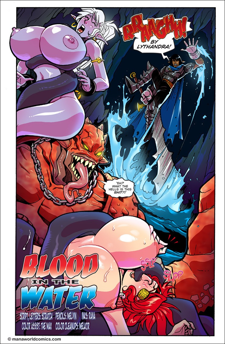 Blood in the Water- Mana World