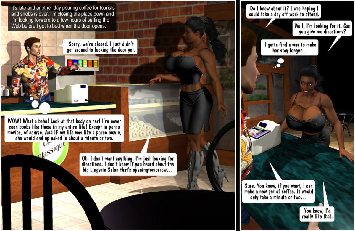 Big Girl Lost Regine and Truman Ebony- Entropy