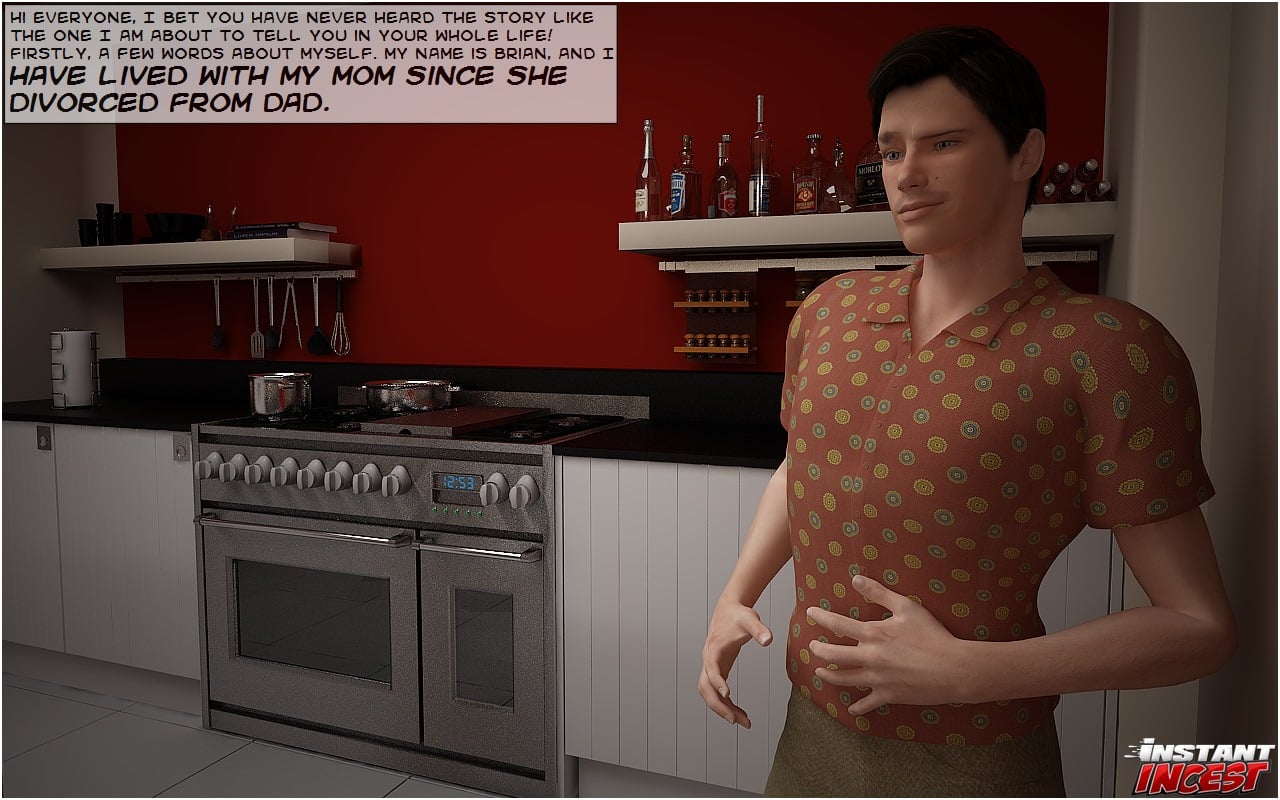 Screwing mamma on kitchen floor- Instant Incest
