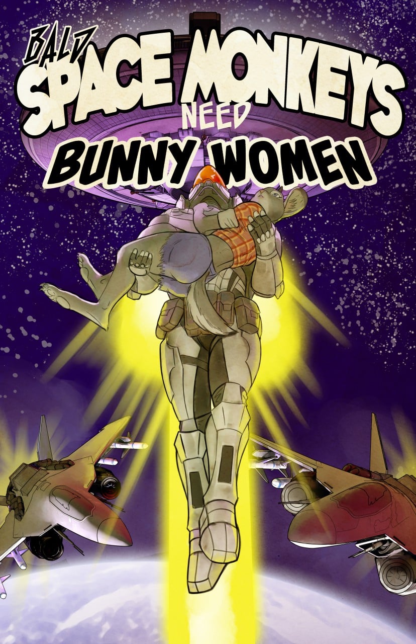 Bald Space Monkeys Need Bunny Women- hatton slayden
