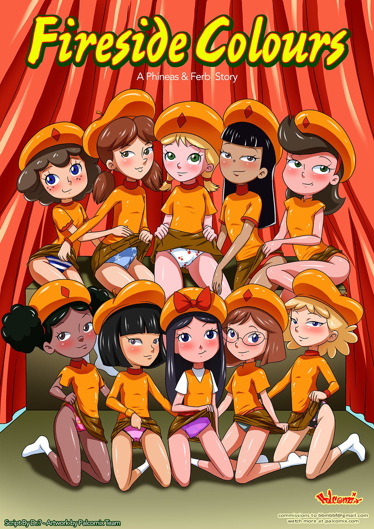 Fireside Colours- A Phineas and Ferb Story – PalComix