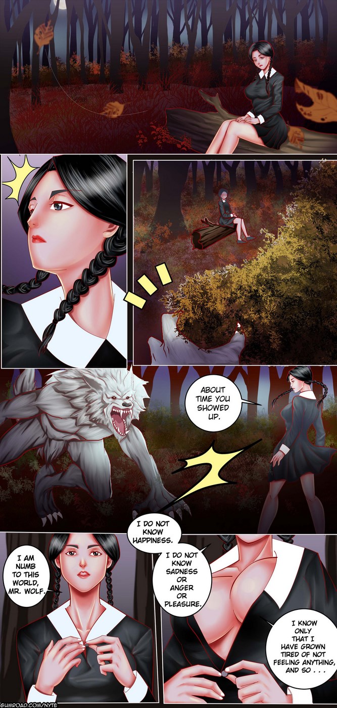 Wednesday Addams’ Deathly Pleasure- nyte