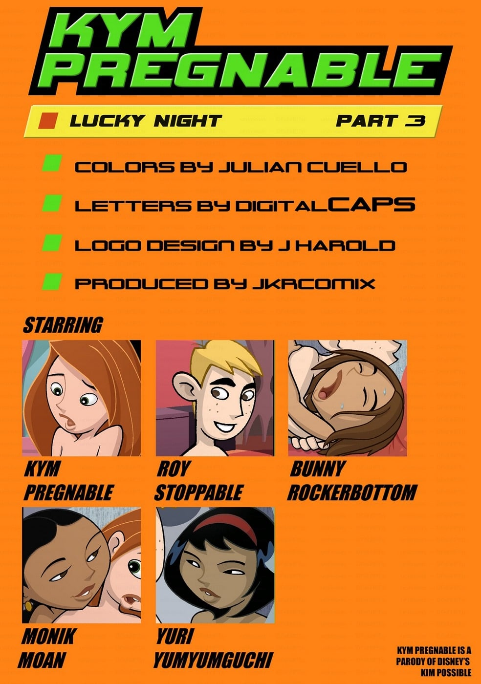 Kym Pregnable 3- Kim Possible