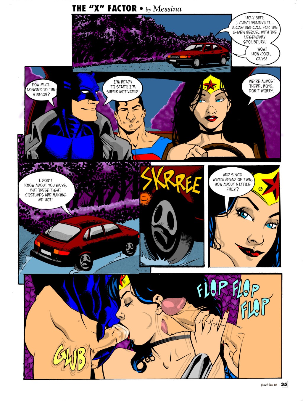 The X Factor (Batman, Wonder Woman, Superman)