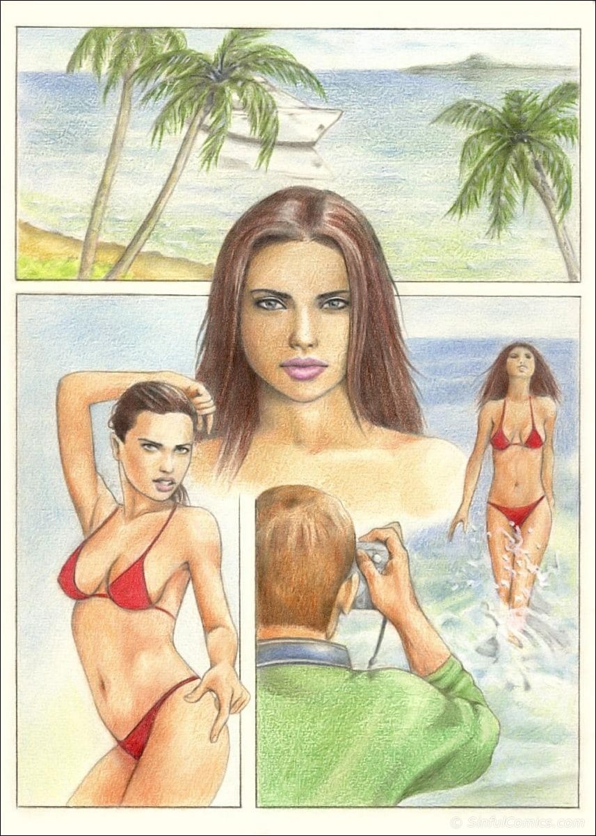 Adriana Lima- Sexy photo shoot, Sinful
