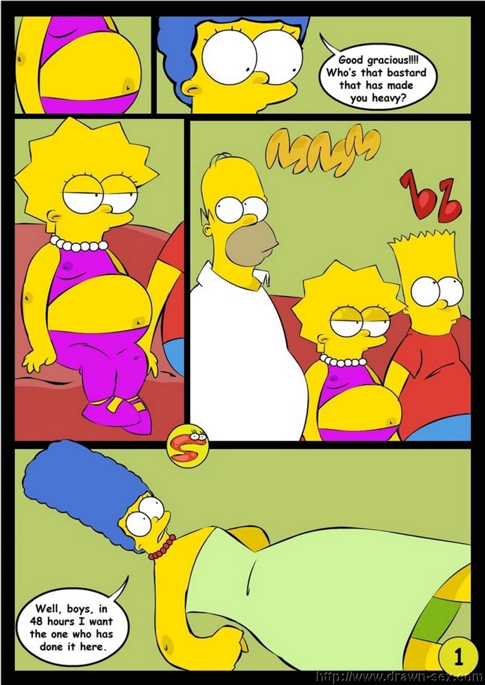 Wit Simpsons- Drawn Sex