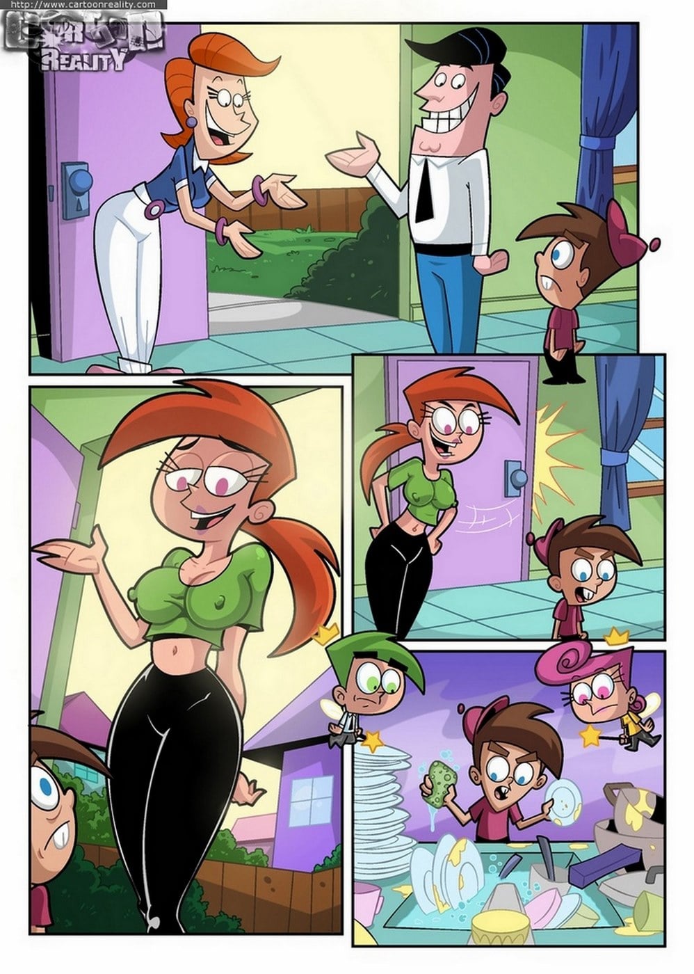 FOP- Pushed Around, Cartoon Reality