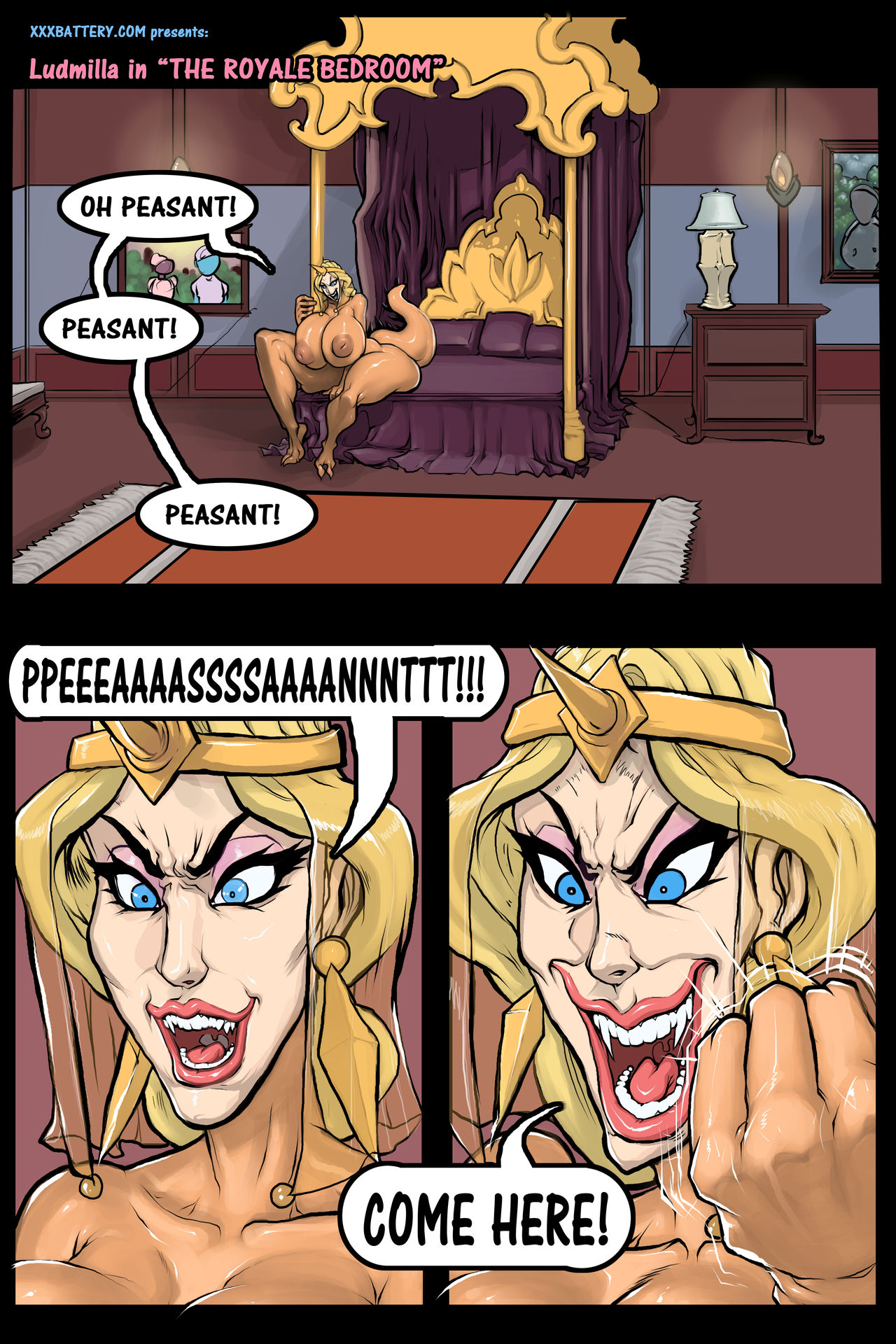 LudMilla in The Royale Bedroom- Vaiderman