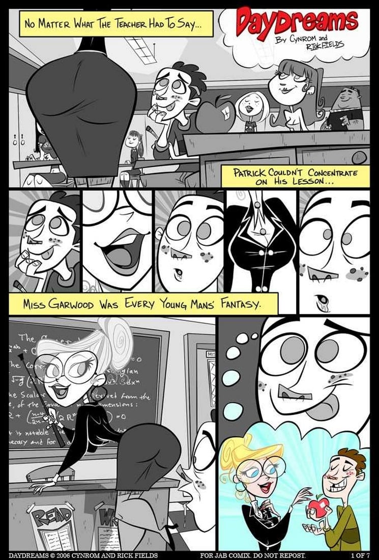 Sexy teacher- Day Dreams, Rick Fields