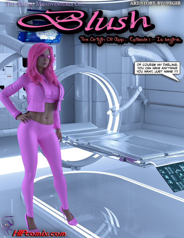 Blush- The Origin of APP 01- Jpeger – [Hipcomix]