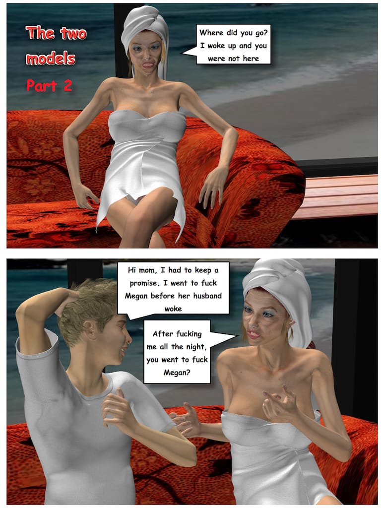 Mom son- Two models 2,Vger