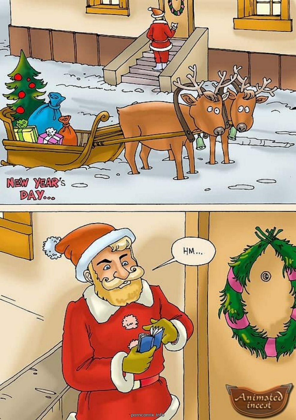 New Year Present- Animated Incest