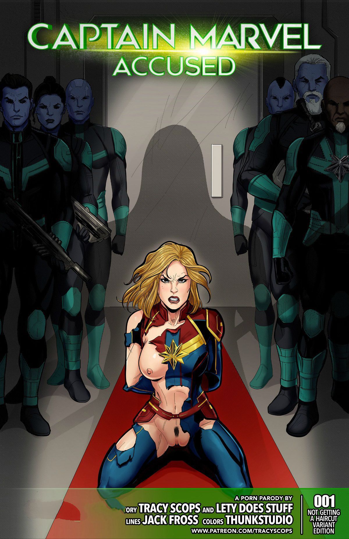 Captain Marvel Accused- Tracy Scops