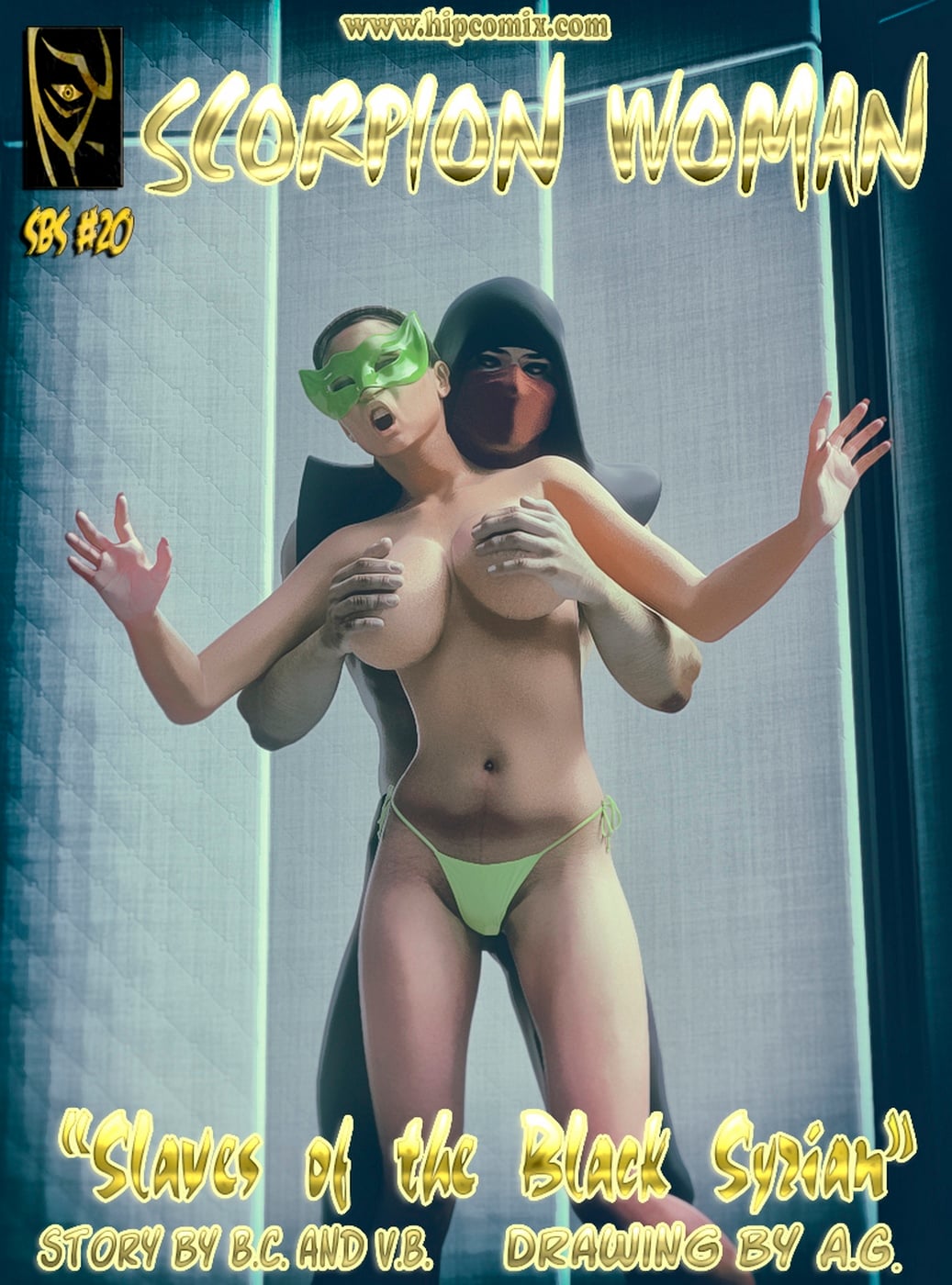 Scorpion Woman- Slaves of the Black Syrian 20 – Hipcomix