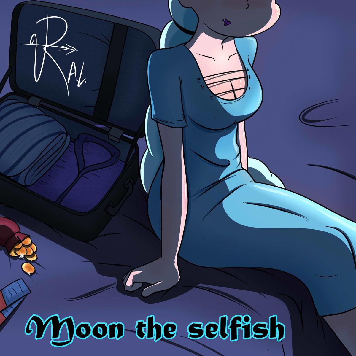 Moon The Selfish- rogueartlove [star vs. the forces of evil]