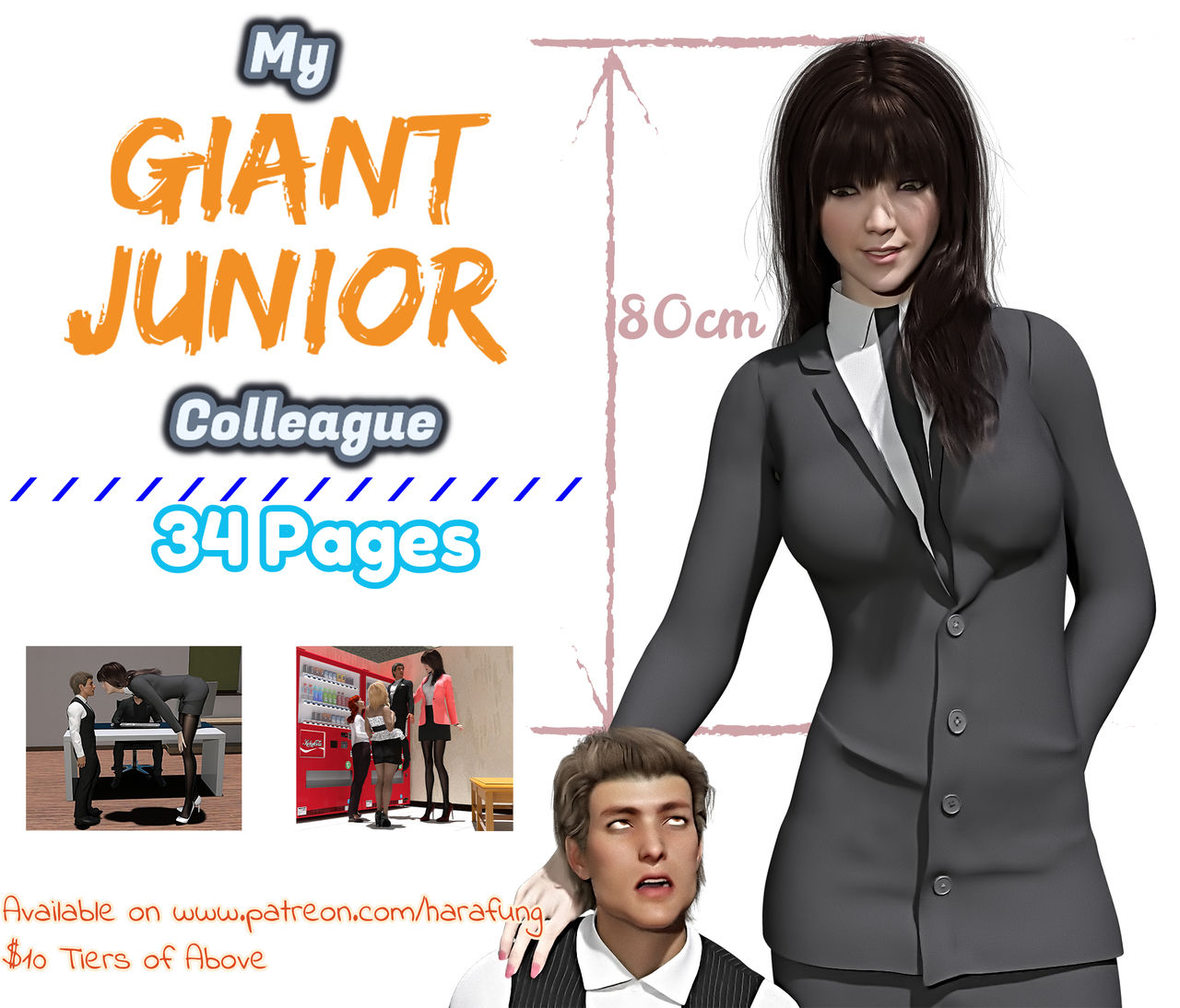 My Giant Junior Collage- Giantess