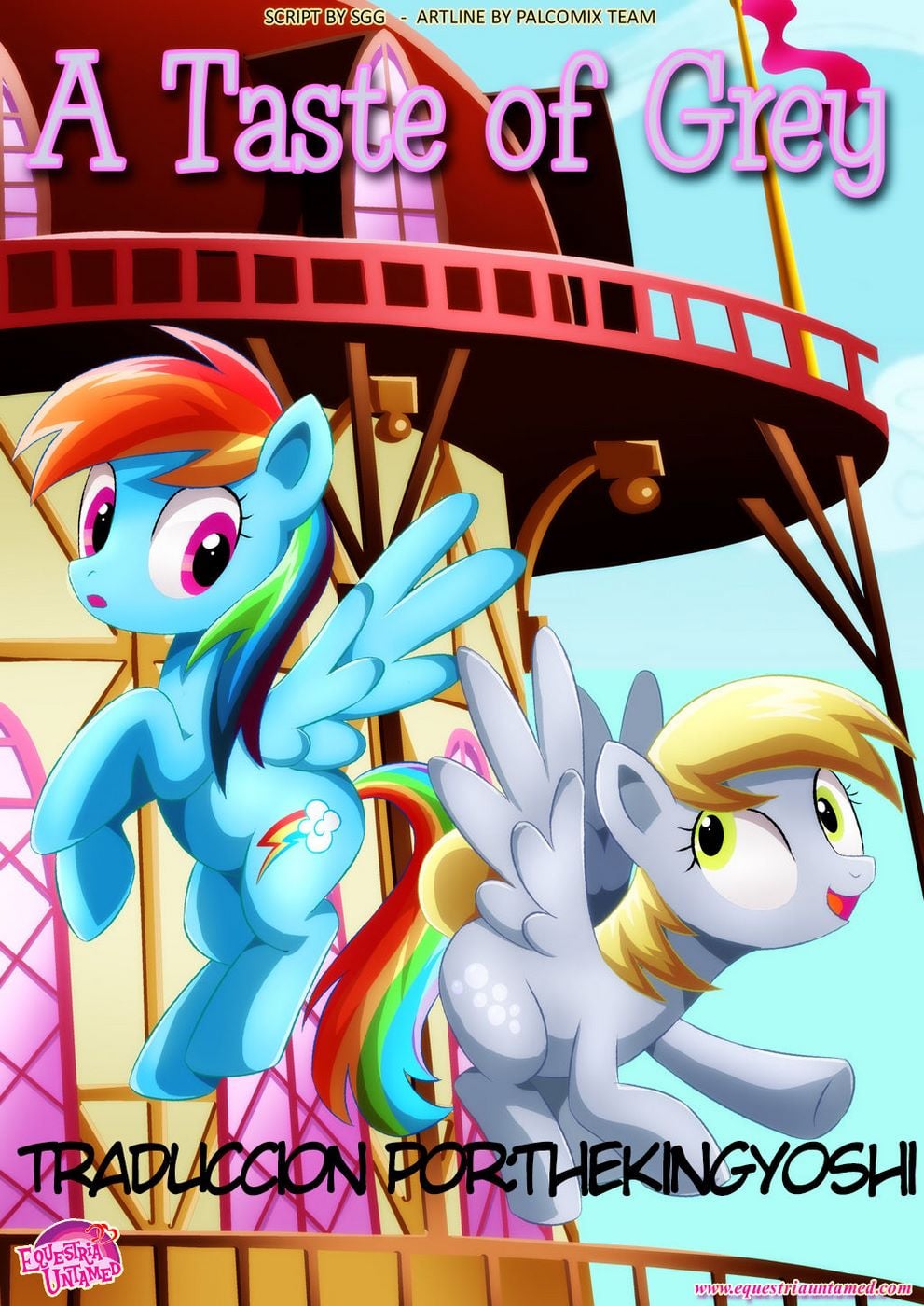 A Taste of Grey- Palcomix [My Little Pony ] Spanish