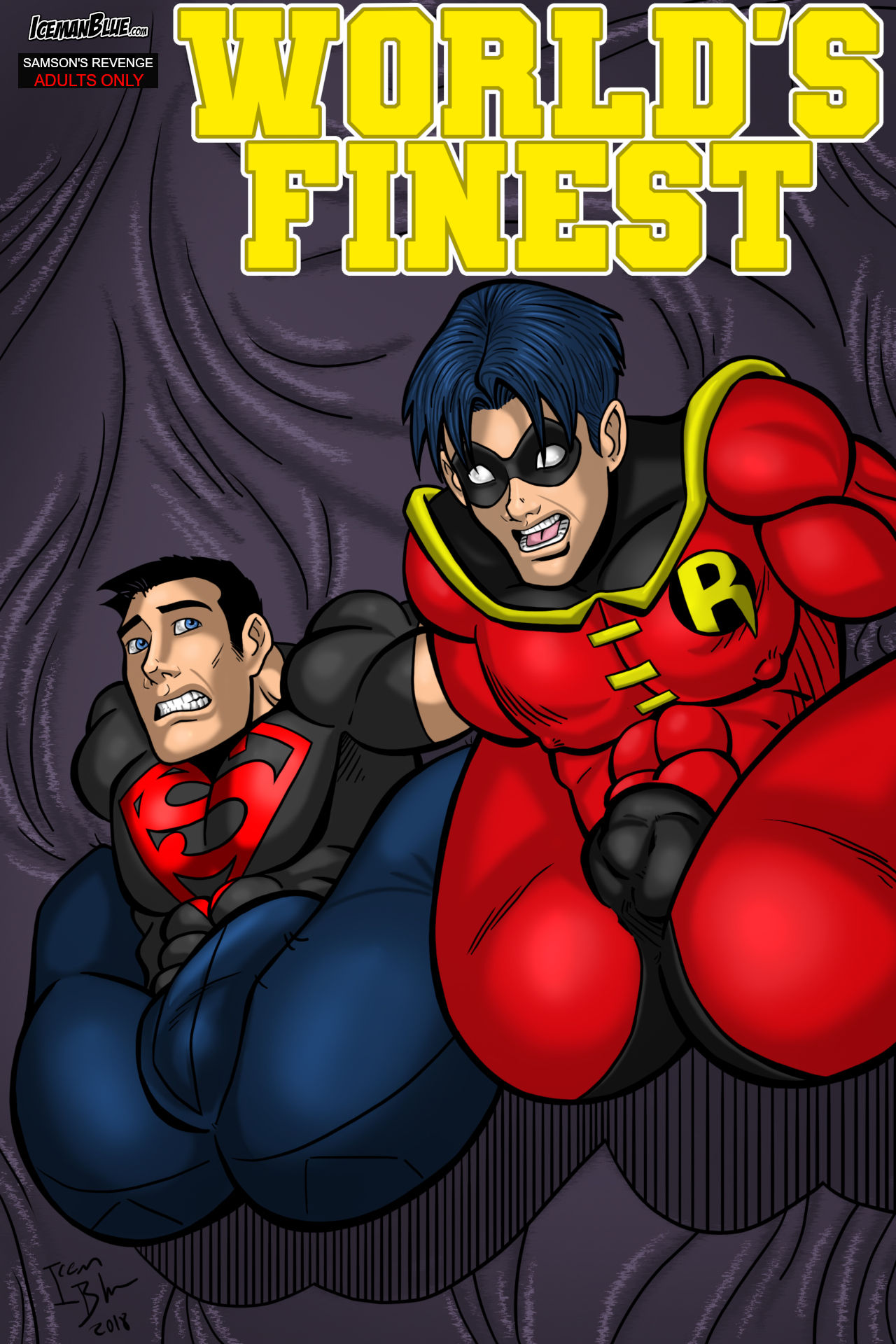 World’s Finest- Iceman Blue