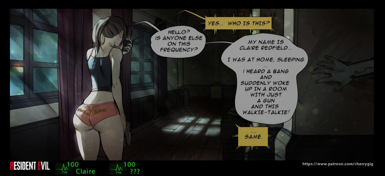 Resident Evil interactive comic- (Cherry-Gig)