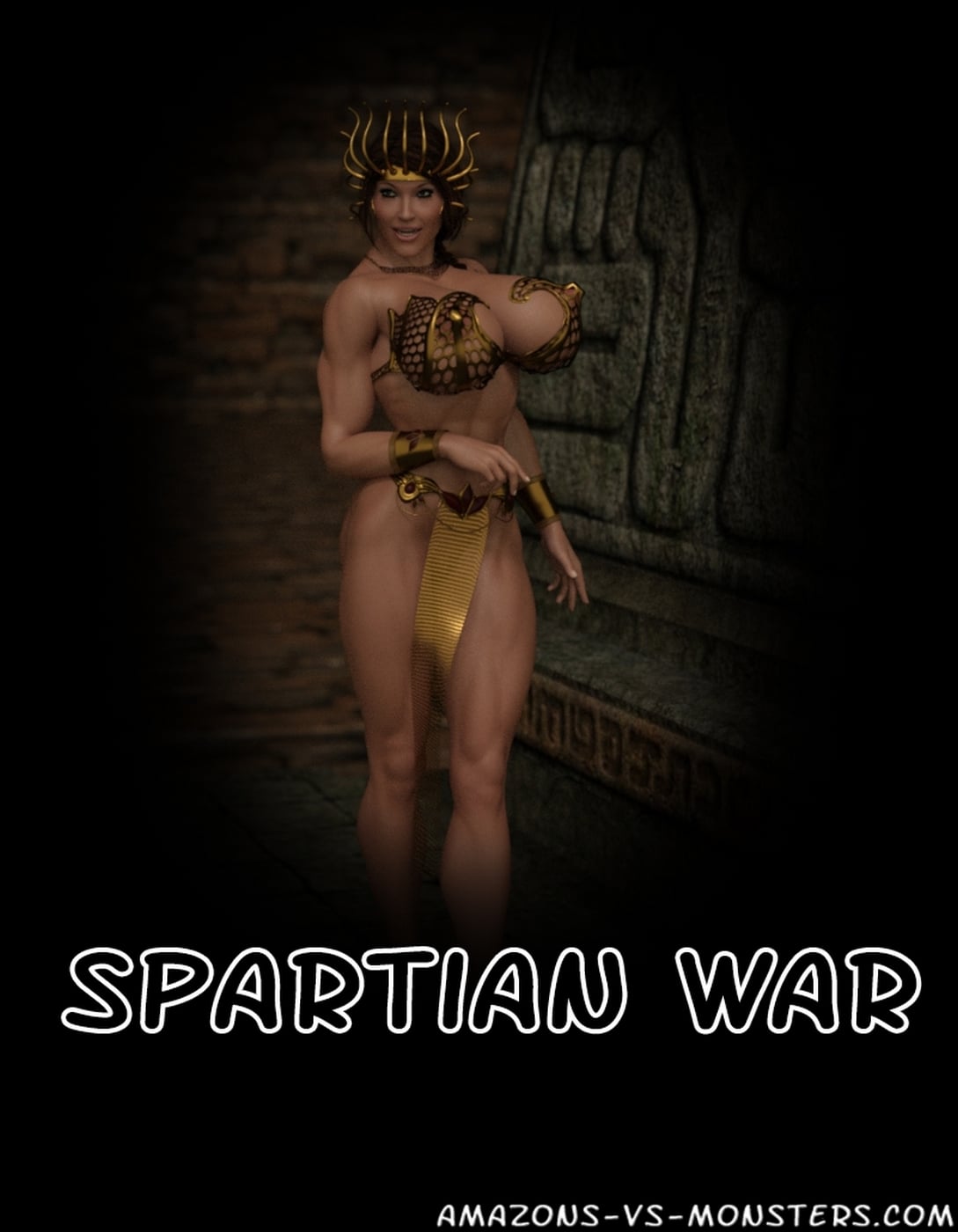 Spartian War- Amazons and Monsters
