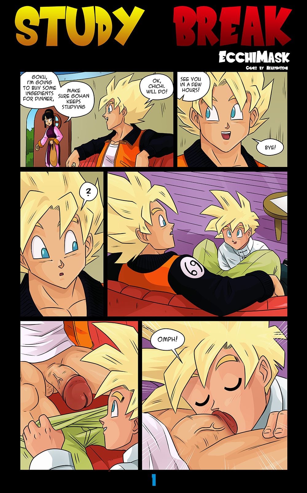 Study Break – Dragonball Z by Nearphotison