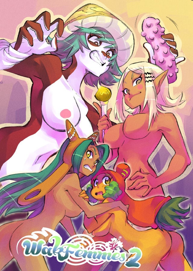 WakFemmes 2 (Wakfu) by Rafchu