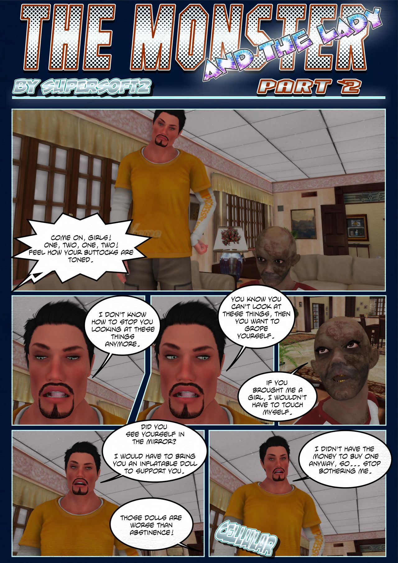 The monster and the lady Part 2- supersoft2