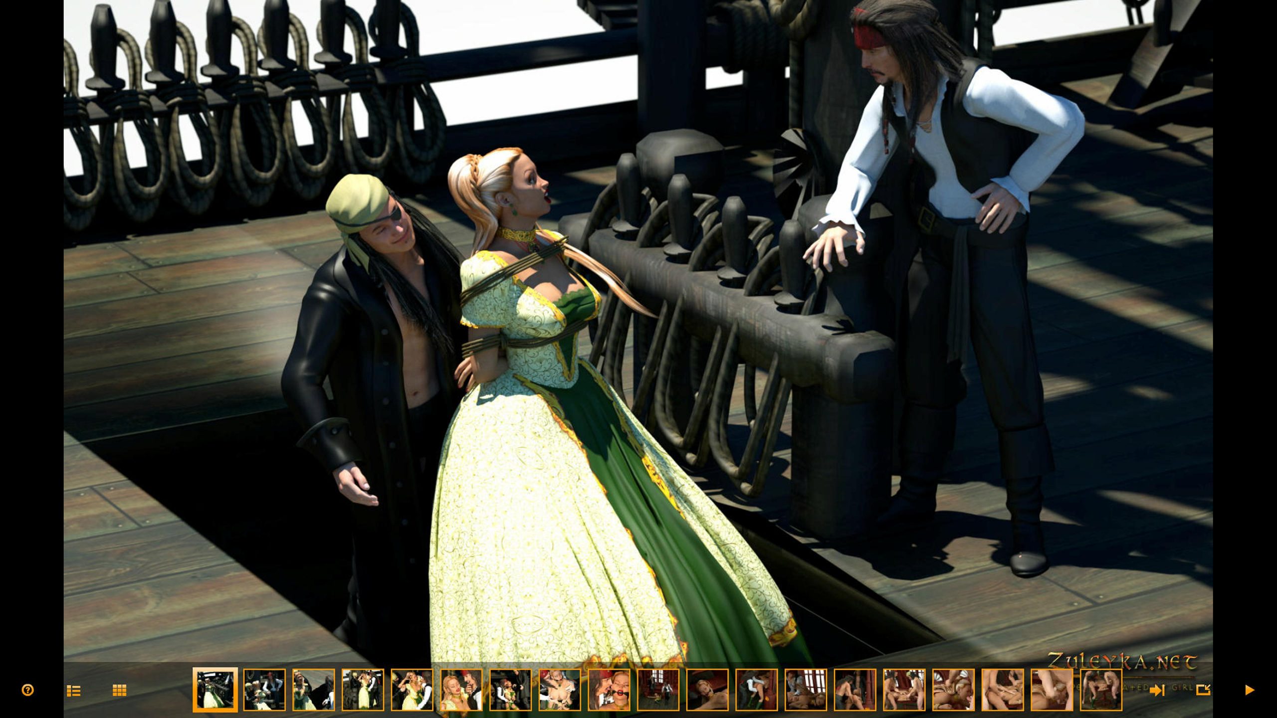 Pirate’s Fuck Party – Zuleyka