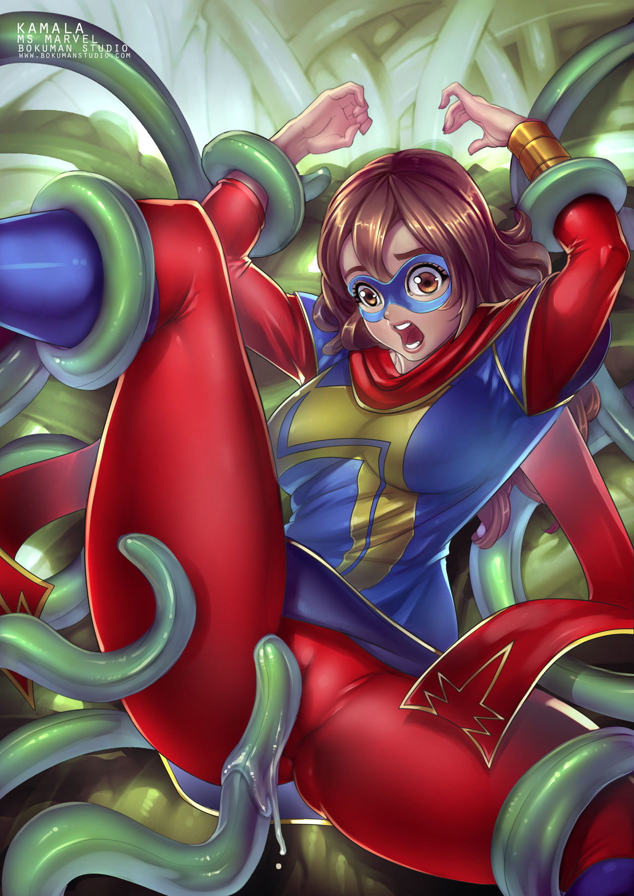 Virtual Nightmare – Ms Marvel by Bokuman