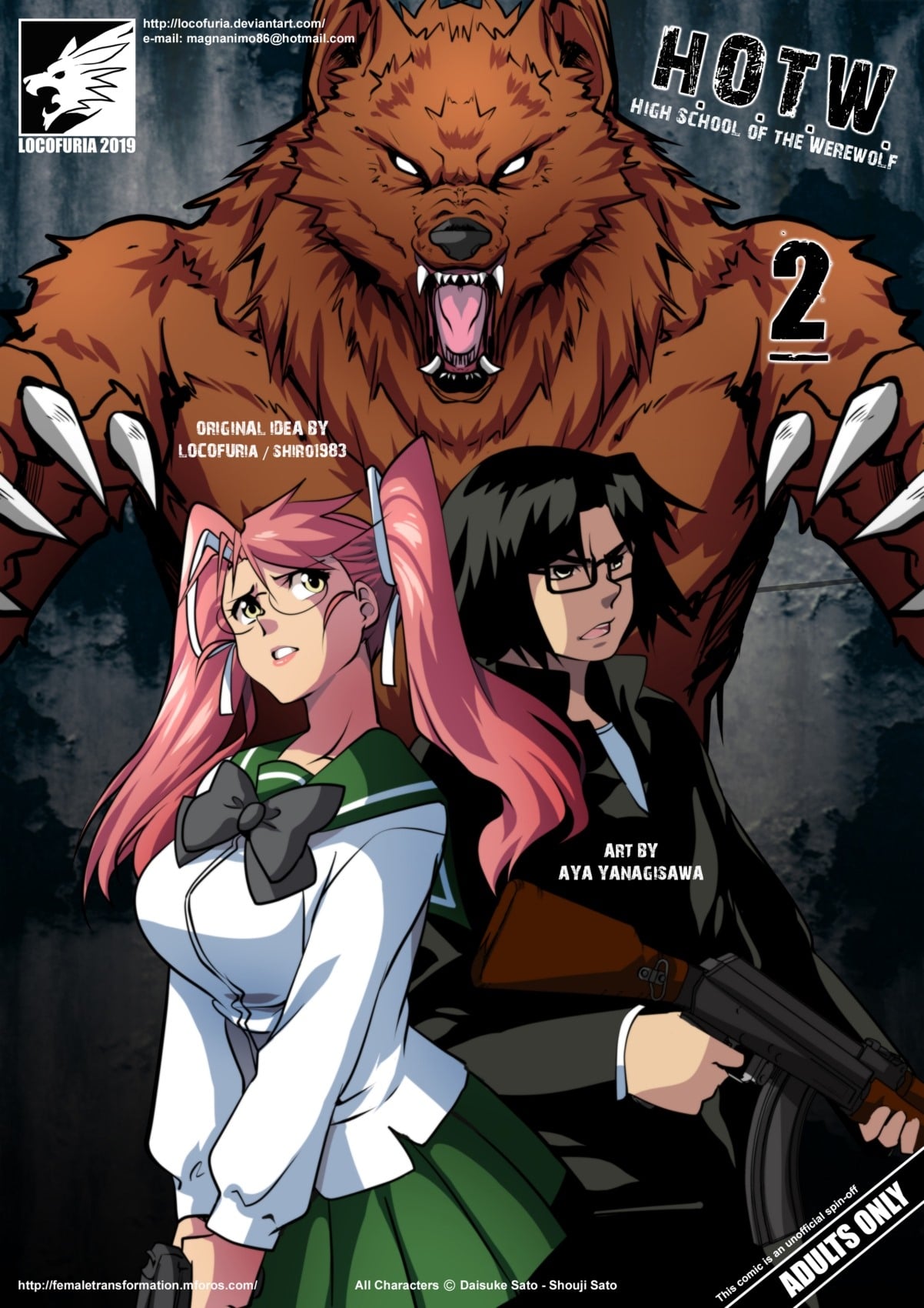High School of the Werewolf Ch.2 by Locofuria