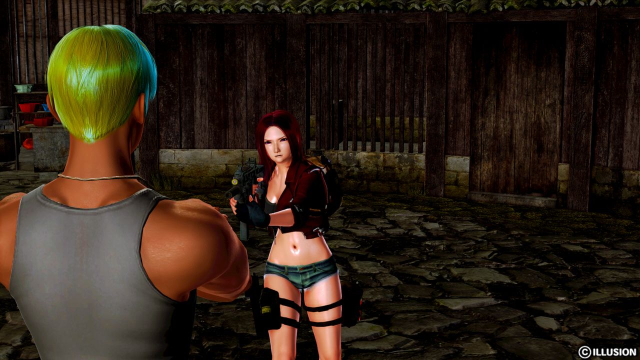 Female Mercenary was Trapped by Drug Dealer- Aneki13