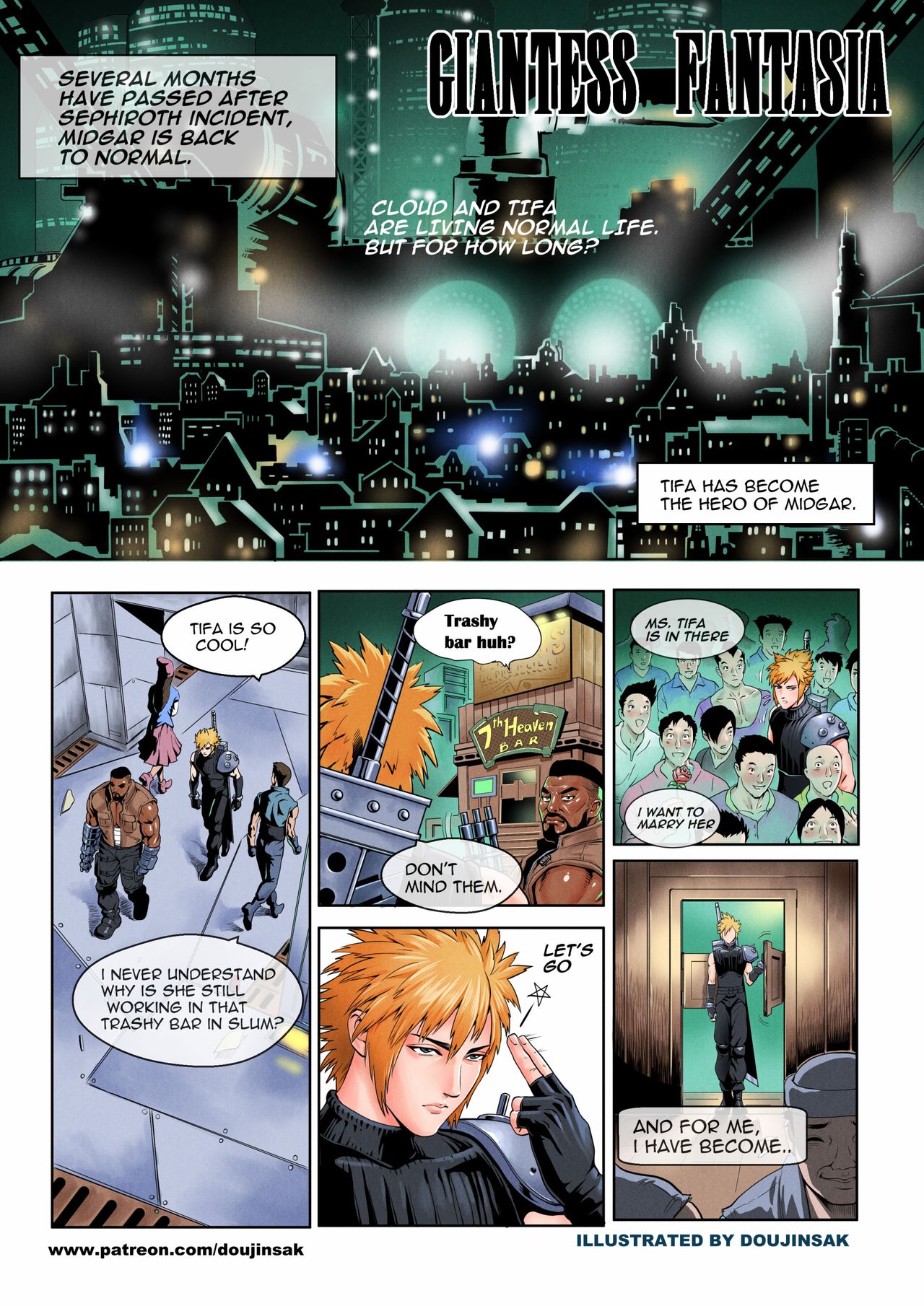 Giantess Fantasia Issue 2 by Doujinsak