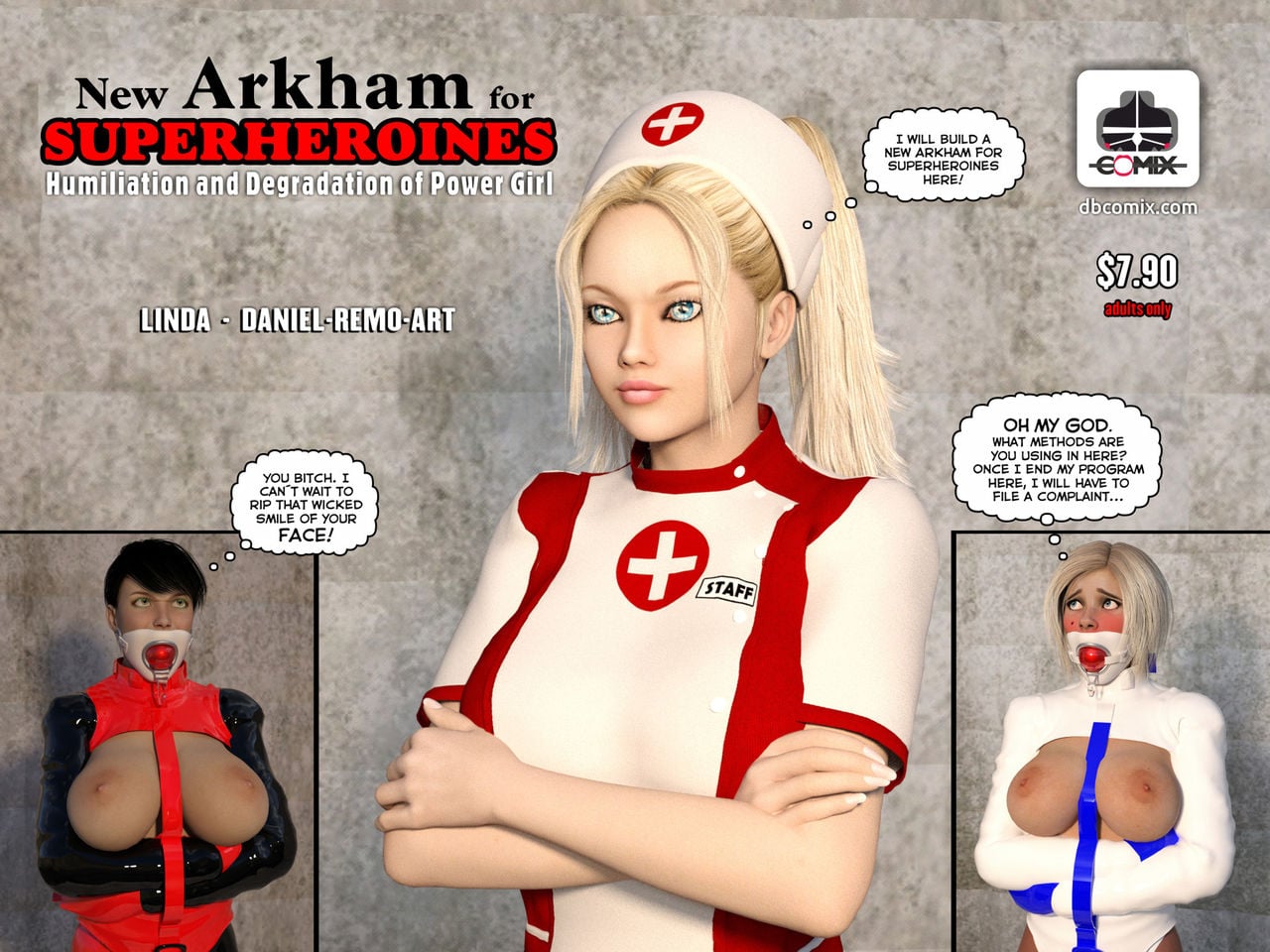 New Arkham For Superheroines- Linda