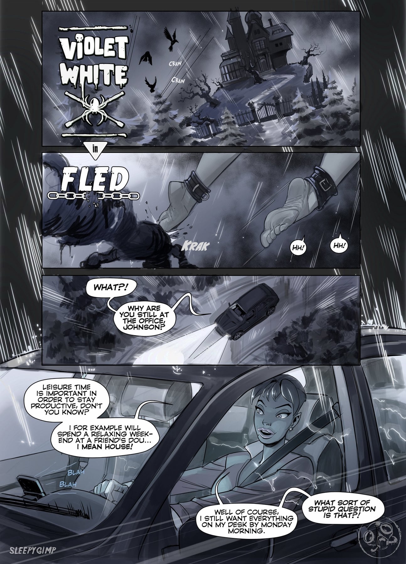 Violet White – Fled by SleepyGimp