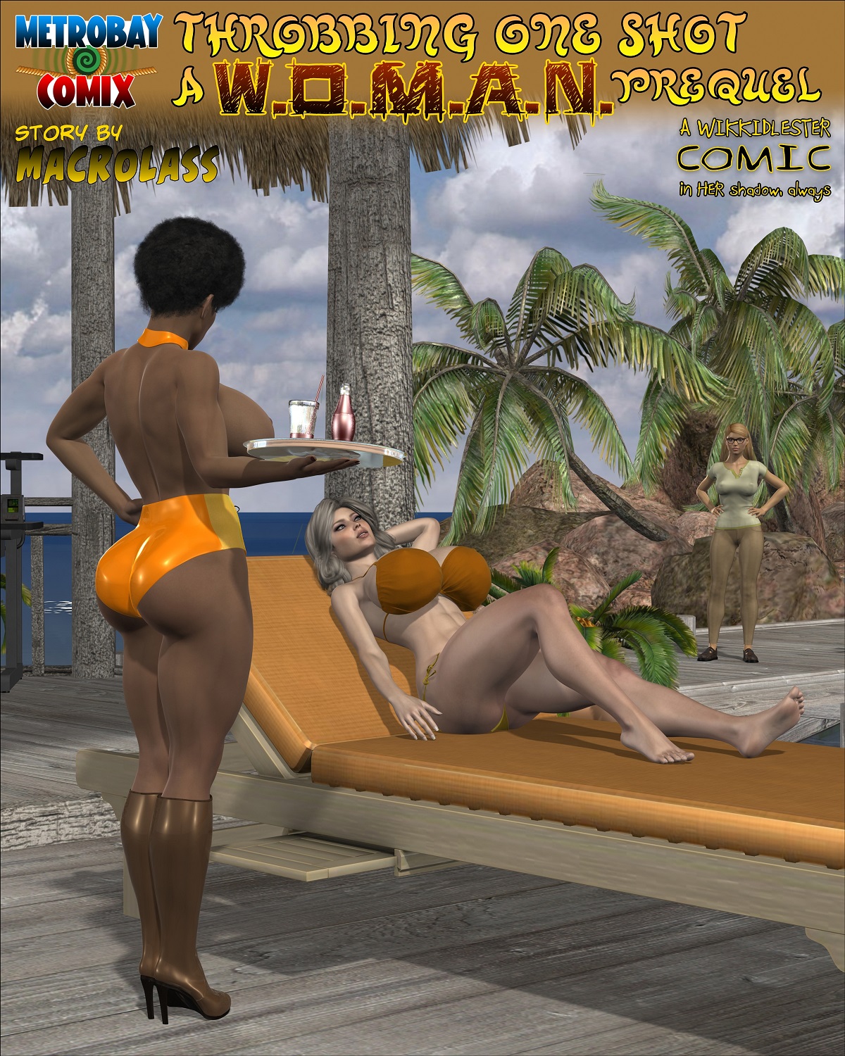 Throbbing One Shot- A W.O.M.A.N. – Prequel (Wikkidlester)