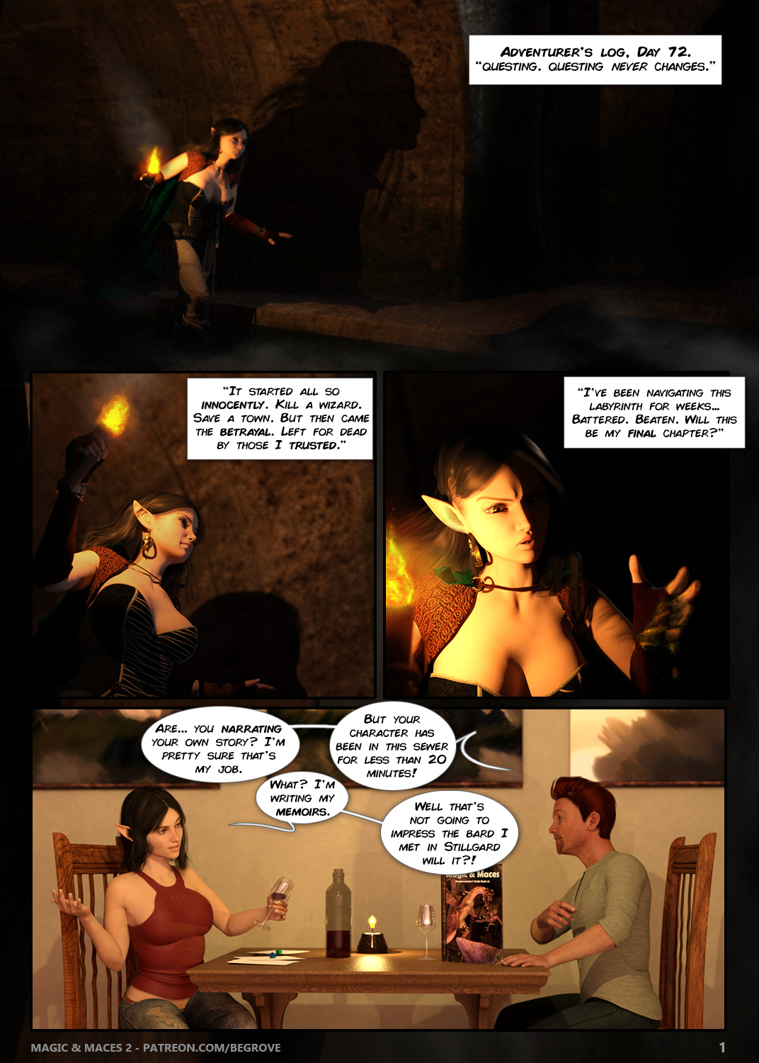 Magic and Maces 2- Begrove