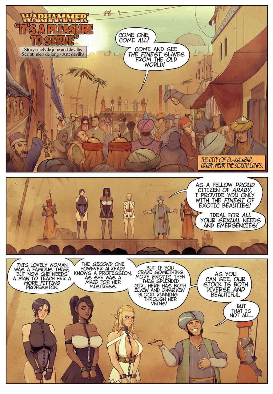 Warhammer – It’s a Pleasure to Serve (DevilHS)