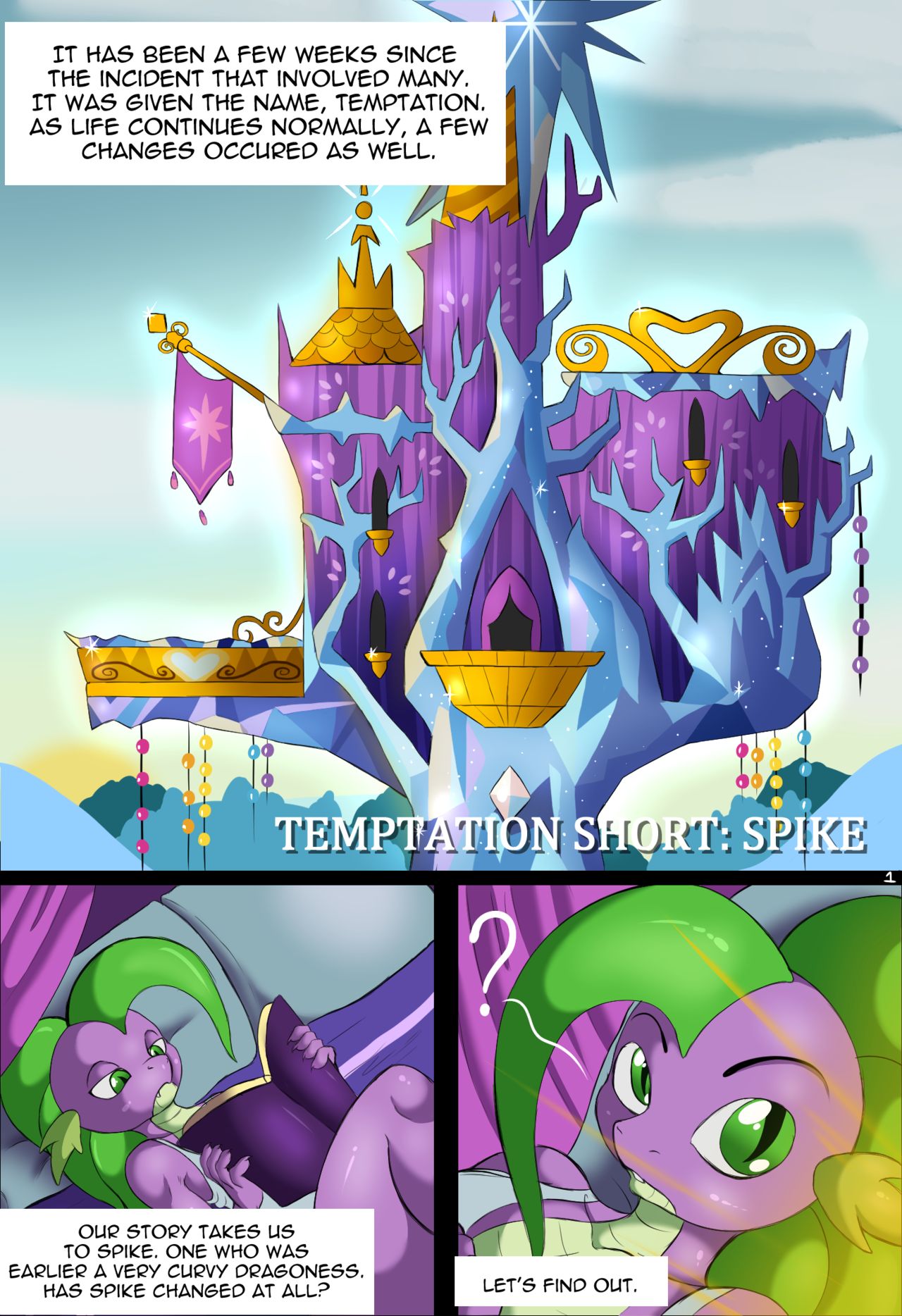 Temptation Short- Spike – Suirano (My Little Pony)